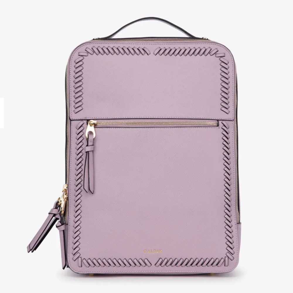 Calpak Kaya 15 inch Laptop Backpack in Lavender